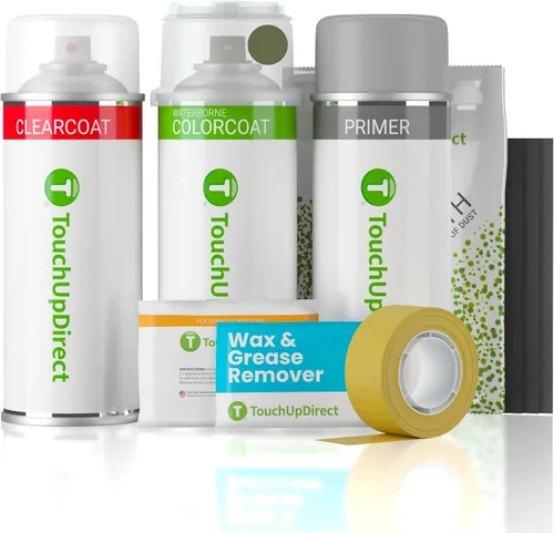 Vista 215 de TouchUpDirect PL5 Acapulco Gold - Pintura en aerosol compatible con Dodge Exact Match - Kit esencial