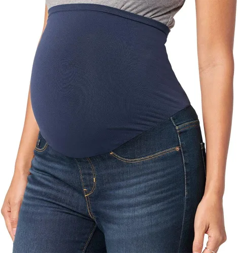 Vista 14 de Signature by Levi Strauss & Co. Gold Label Jeans ajustados de maternidad