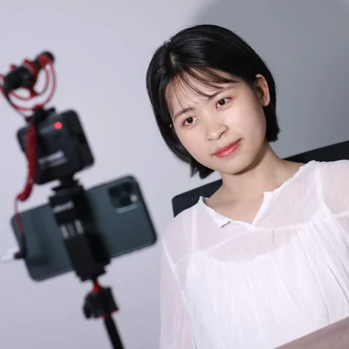 Vista 7 de ULANZI VL49 luz de vídeo LED de 2000mAh con 3 zapata fría, luz suave recargable, iluminación portátil para fotografía para DJI OSMO Sony DSLR Canon