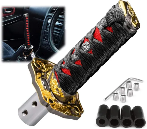 Vista 28 de EZAUTOWRAP Espada Samurai 5.9 pulgadas., 10cm, Negro Blanco