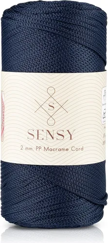 Vista 33 de Sensy Premium 2mm 229.5 metros de cuerda de poliéster 100% cordón de polipropileno Cordón de macramé 2mm Cordón para bolso de crochet Hilo