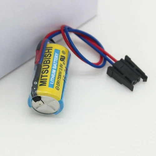 Vista 6 de MEELER 3 Pack A6BAT PLC batería de litio 3.6 V para Mitsubishi Servo A6bat ER17330V FANUC CNC sistema no recargable