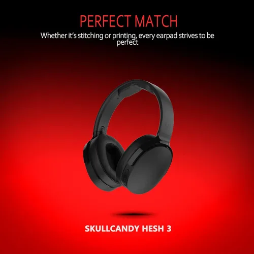 Vista 6 de Krone Kalpasmos Skull CandyWireless - Almohadillas de repuesto con cancelación de ruido para Skullcandy Crusher Evo/Hesh 3/Hesh Evo, repuesto