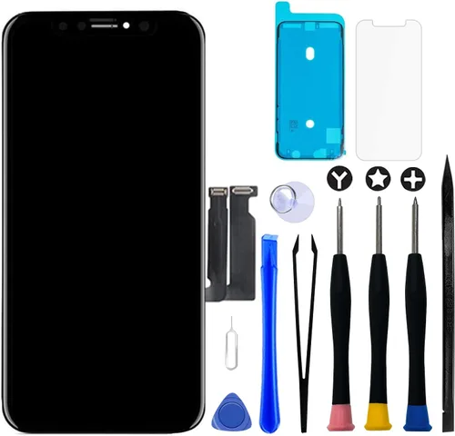 Vista 20 de Brinonac para iPhone 6s Reemplazo de pantalla negra, pantalla táctil LCD digitalizador montaje completo con herramientas de reparación completas