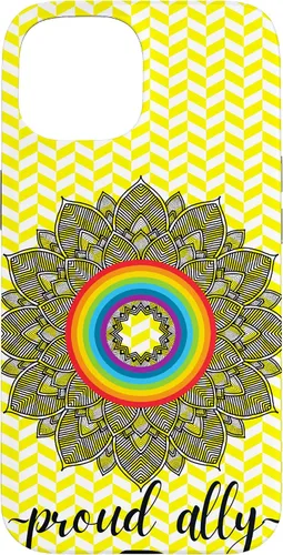 Vista 6 de Proud Ally LGBTQIA Gay Pride Month Celebration Case for iPhone 16