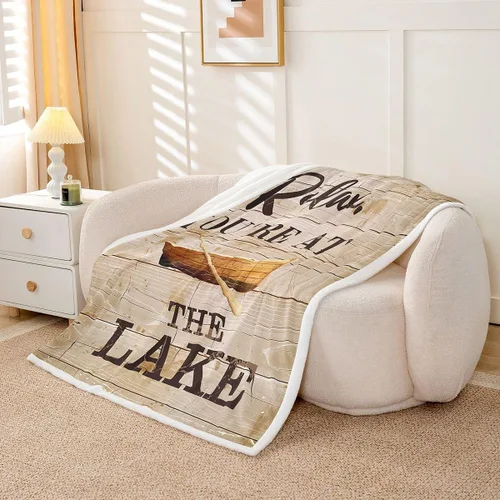 Vista 26 de Erosebridal Manta náutica de ancla, forro polar con brújula oceánica de 40 x 50 pulgadas para niños, niñas, adolescentes, adultos, decoración