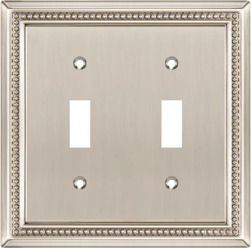 Vista 129 de Henne Bery Sunken Pearls Placa de Pared Decorativa de Servicio Pesado Placa de Interruptor Cubierta de Tomacorriente