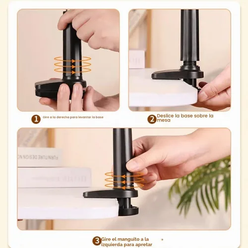 Vista 5 de Soporte para secador de pelo para perros, ajustable de 31.5 pulgadas, resistente soporte para secador, herramienta de aseo de mascotas manos libres