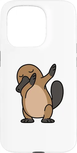 Vista 14 de iPhone 16 Dabbing Platypus Dab Dance Pose Animal Case