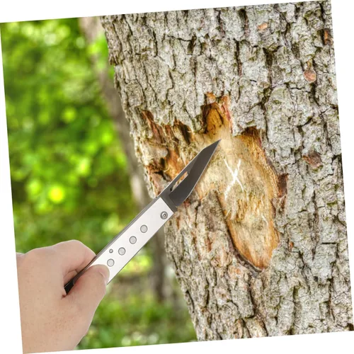 Vista 4 de Herramientas de raspador de corteza multiusos Herramienta de descortezado, herramientas de mano, tallado de troncos, carpintería, herramienta