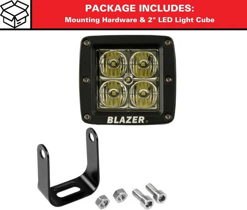 Vista 2 de Reflector LED de 2 pulgadas de "Blazer International Trailer & Towing Accessories", Bar