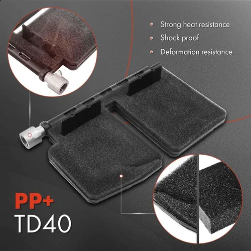 Vista 3 de A-Premium Kit de reparación de puerta de mezcla de calentador HVAC compatible con Dodge Ram 1500 2002-2006, Ram 2500/Ram 3500 2003-2006, kit