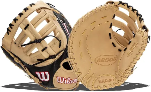 Vista 8 de Wilson Guantes de béisbol A2000 First Base Negro (black/Blonde)