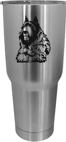 Vista 178 de Cairn Terrier - Vaso grabado con temática de perro, 30 onzas