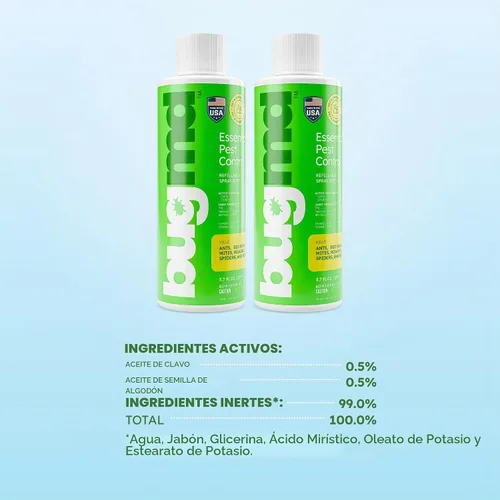 Vista 7 de BugMD Concentrado de aceite esencial para control de plagas (3.7 onzas, paquete de 2) – Spray de insectos alimentado por plantas mata rápidamente