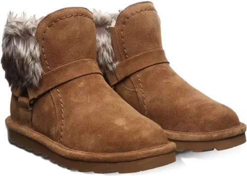 Vista 7 de BEARPAW Konnie de varios colores para mujer, botas clásicas para mujer, botas de meter para mujer, cómodas botas de invierno
