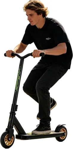 Vista 10 de Patinete profesional para niños de 8 años en adelante, patinete completo de trucos para ciclistas intermedios, principiantes, avanzados