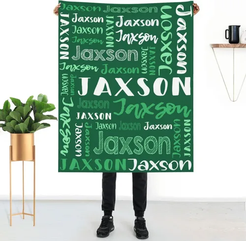 Vista 38 de Mantas de bebé personalizadas para niñas y niños con nombre, mantas de bebé personalizadas con nombre, mantas personalizadas para niños, artículos