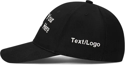 Vista 2 de Gorra de béisbol personalizada, gorras de camionero ajustables y casuales, diseño de sombrero único