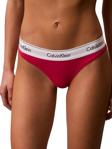Vista 15 de Calvin Klein Calzones estilo tanga de algodón modernas para mujer Negro