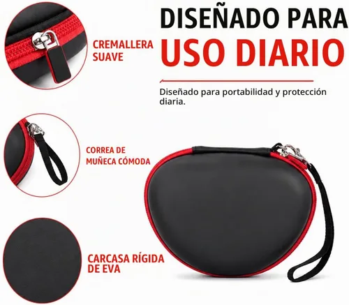 Vista 6 de ANKHOH Funda de auriculares para niños eKids, para auriculares Beats Solo4, color negro