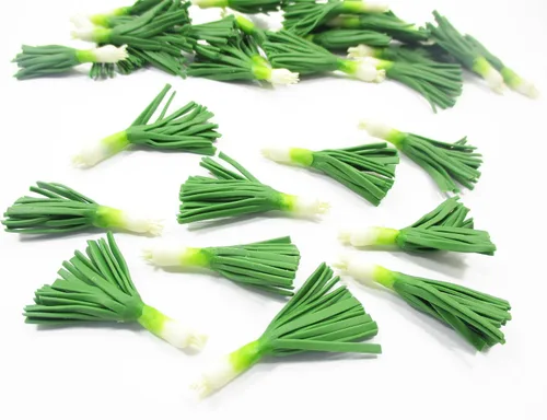 Vista 2 de 10 Verduras de puerro sueltas 1:6 Miniaturas Comida Cocina 12229