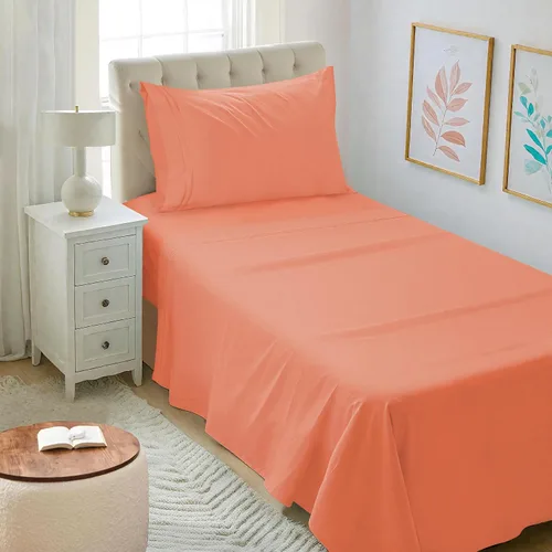 Vista 68 de Mejoroom Juego de sábanas tamaño individual – Sábanas individuales de Hotel Collection – Sábanas y fundas de almohada con sábana bajera de bolsillo