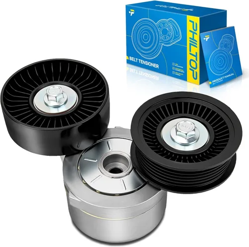 Vista 15 de PHILTOP Conjunto de Polea Tensor de Correa 21007465 Compatible con Saturn SC1/SC2 1993-2002, SW2 1993-2001, SW1 1993-1999, SL2/SL / SL1 1991-2002