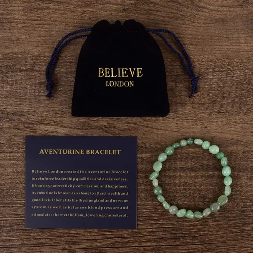 Vista 2 de Pulsera de piedras preciosas para curación de chakras, cristal de ansiedad, piedra natural, para hombres y mujeres, alivio del estrés, difusor