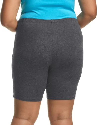 Vista 2 de Just My Size Womens Stretch Jersey 9Inch Bikeshorts