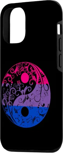 Vista 2 de iPhone 15 Bi Pride Yin Yang Bisexual Bisexualidad Bisexual Orgullo Bisexual Funda LGBTQ