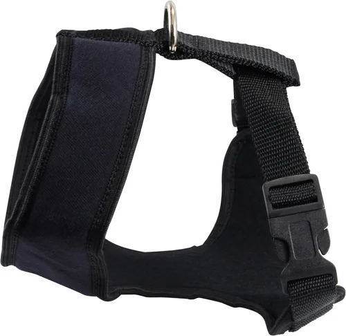 Vista 5 de Dogs My Love Arnés de chaleco suave para perros y cachorros, 6 tamaños azul (XS (cuello máx.: 9 pulgadas; contorno del pecho: 10 a 15 pulgadas)