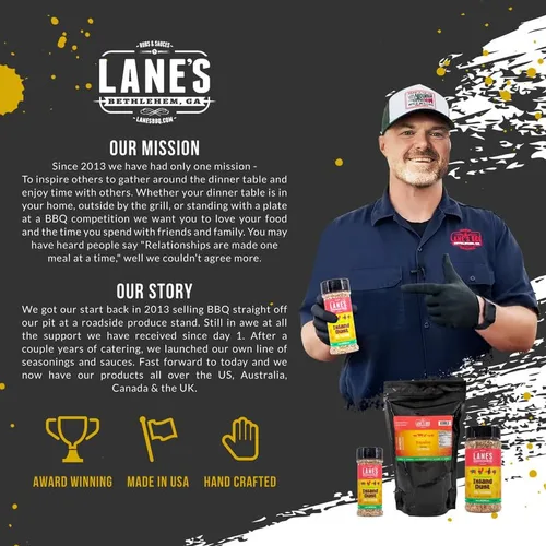 Vista 8 de Lane's Island Dust Rub Alaea - Sal de condimento de sal marina hawaiana, especia de sal roja hawaiana para mariscos y carne, fabricada en Estados