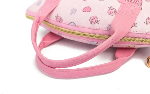 Vista 7 de Hello My Melody Bag Anime Kitty Tote bag Kitty Satchel Bag Kuromibag Con Cinnamorollwallet