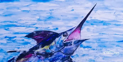 Vista 11 de Lobo Lures Blue Marlin Chasing Lure Mahi Mahi Big Game Sport Fishing Vanity Placa de matrícula frontal Fabricado en los Estados Unidos