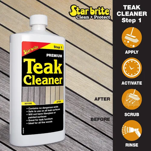 Vista 4 de Star Brite 081216 Starbrite Kit de Cuidado de Teca Pinta