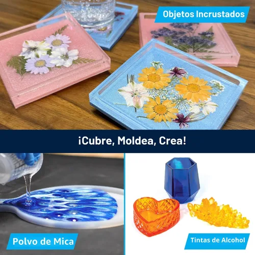 Vista 3 de Resina epóxica TotalBoat para mesas, kit de 2 cuartos Two-Part Epoxy Coating for Bars and Tables, Woodworking, and Resin Art; Clear, High Gloss