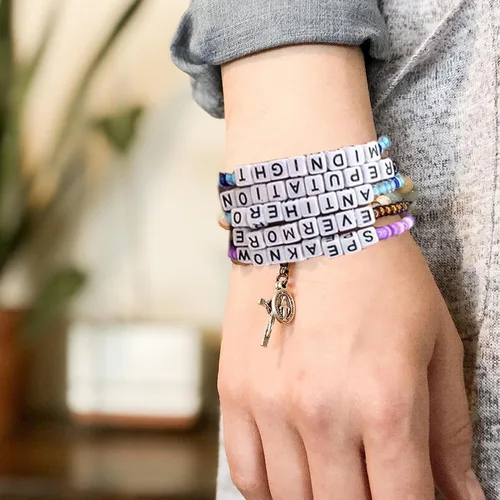 Vista 4 de Shelling Home Juego de pulseras Speak Now Eras 1989 Reputation Lover Fearless Anti Hero Folklore