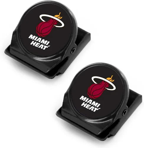 Vista 10 de aminco Paquete de 2 imanes de clip para notas de la NBA unisex para adultos