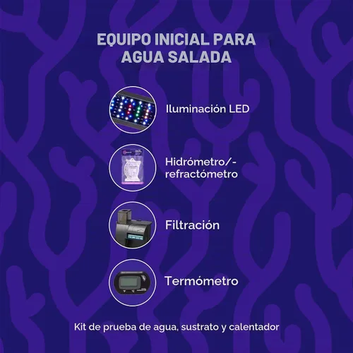 Vista 5 de Coralife BioCube - Tanque de peces para acuario de agua salada, 15 galones Sal de acuario para nano acuario, neutraliza el cloro y la cloramina