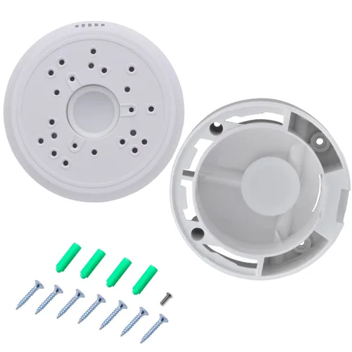 Vista 7 de Caja de conexiones universal para cámara de seguridad tipo bala, montaje en caja de conexiones para cámara domo, montaje en techo de pared
