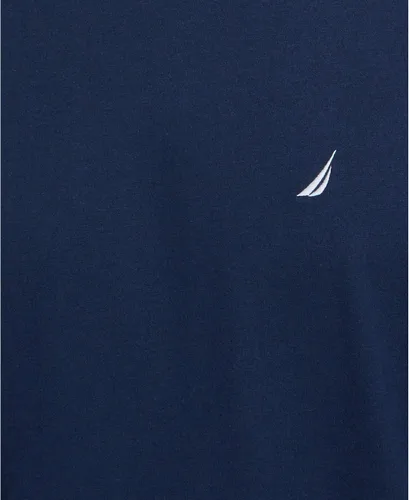 Vista 4 de Nautica Mens Anchor Crew Neck Sleep Shirt