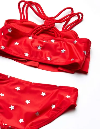 Vista 3 de Tommy Hilfiger Girls' Two-Piece Bikini Swimsuit Set with UPF 50+ Sun Protection