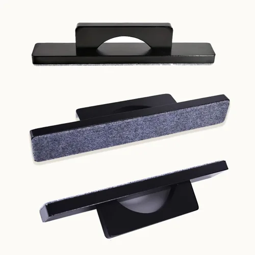 Vista 8 de Cepillo para tejo de madera maciza, limpiador de mesa extra ancho y herramienta de barrido, juego de accesorios de tejo de alta calidad para cera