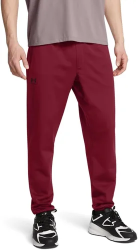 Vista 22 de Under Armour Sportstyle - Pantalones deportivos de tricot para hombre (011) Mod Gris/ Blanco