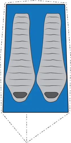 Vista 4 de Mountainsmith Bear Creek - Tienda de campaña de 3 estaciones con huella para acampar y mochilero 3-Season, Waterproof Shelter with Footprint, For