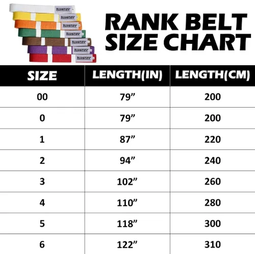 Vista 3 de Twister – cinturones de Rank para artes marciales Karate, Aikido, Taekwondo, judo