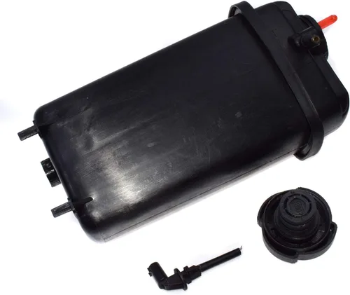Vista 5 de Tanque de expansión de refrigerante y tapa + sensor de nivel para BMW E39 E38 E31 540 735 740 850