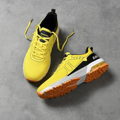 Vista 4 de Autper Mens Athletic Running Tennis Air Shoes Lightweight Breathable Fashion Sneakers for Sport Gym Work Size 7-12.5