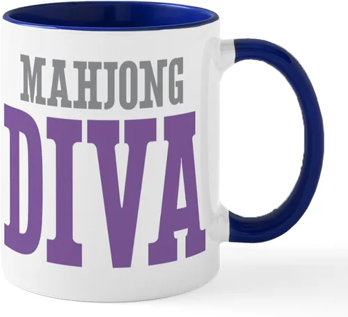 Vista 16 de CafePress Mahjong Mugs - Taza de café de cerámica de 11 oz (11.0 fl oz)